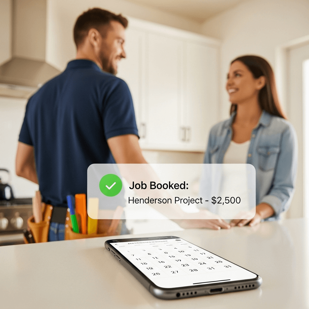 Smart Home AI Leads Platform Interface showing automated workflows